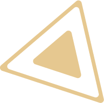 Triangle within a triangle - yellow 203x202